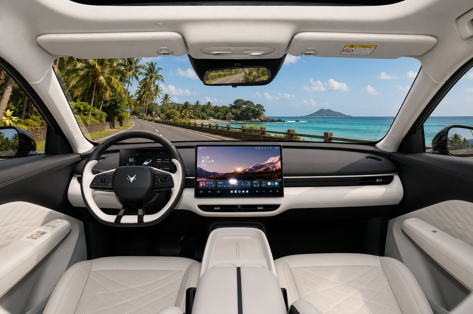 ARCFOX T1 15.6 inch centre display